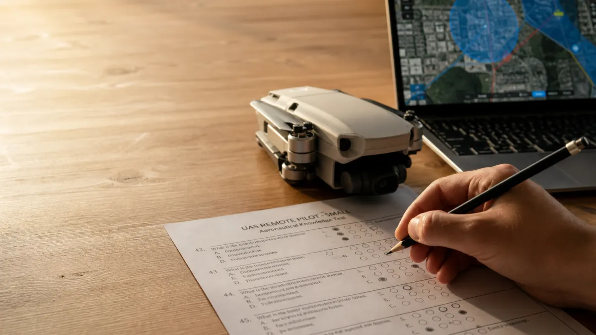 Qcm examen drone gratuit 2026 : réussissez votre brevet